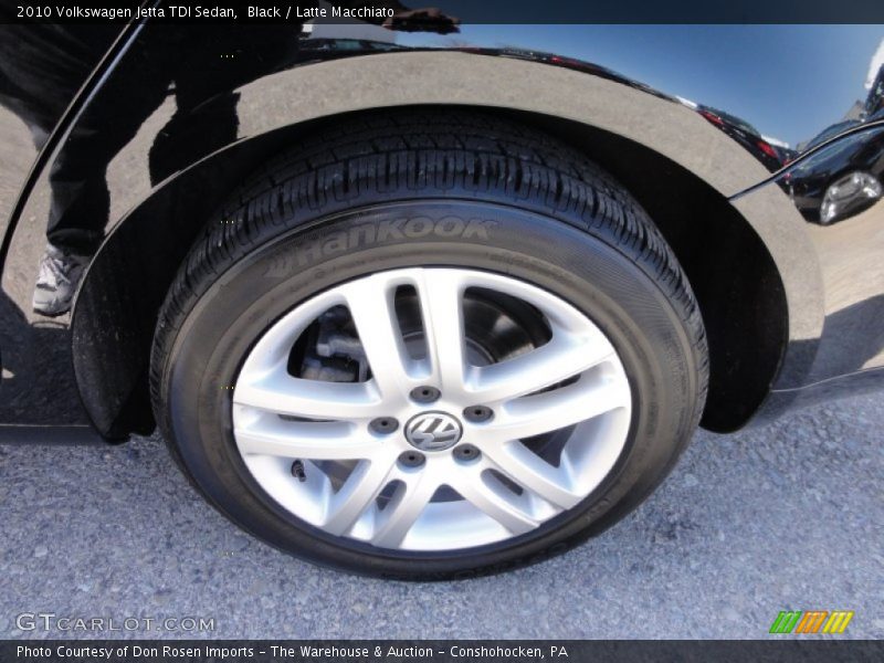 Black / Latte Macchiato 2010 Volkswagen Jetta TDI Sedan