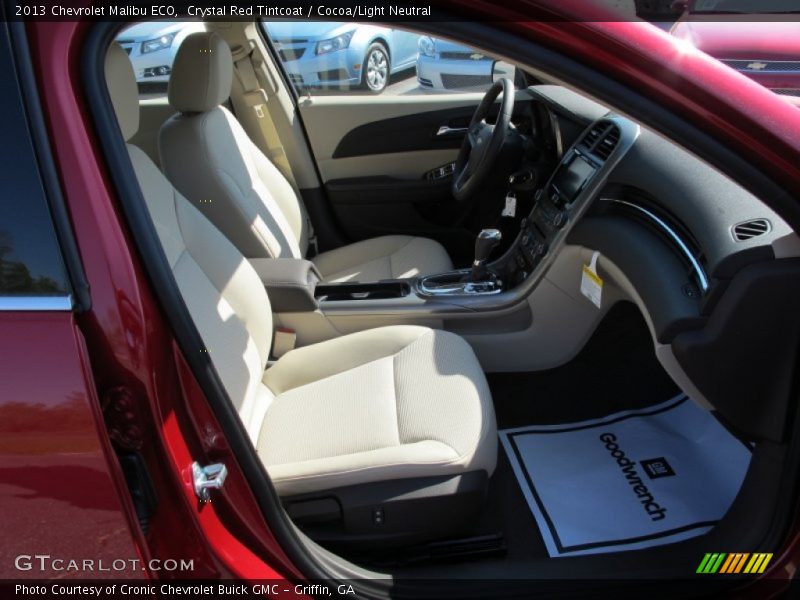 Crystal Red Tintcoat / Cocoa/Light Neutral 2013 Chevrolet Malibu ECO