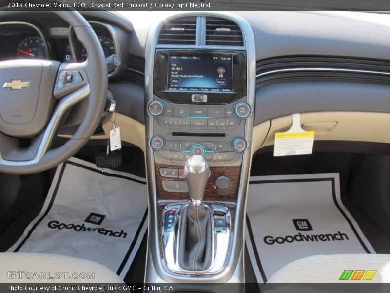 Crystal Red Tintcoat / Cocoa/Light Neutral 2013 Chevrolet Malibu ECO