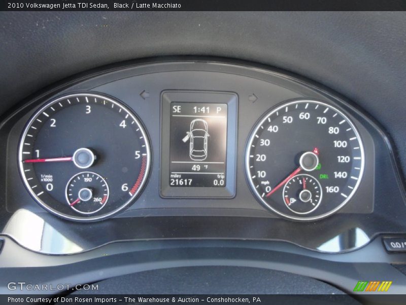 Black / Latte Macchiato 2010 Volkswagen Jetta TDI Sedan