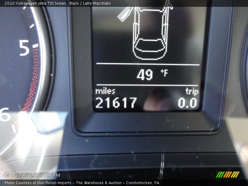 Black / Latte Macchiato 2010 Volkswagen Jetta TDI Sedan