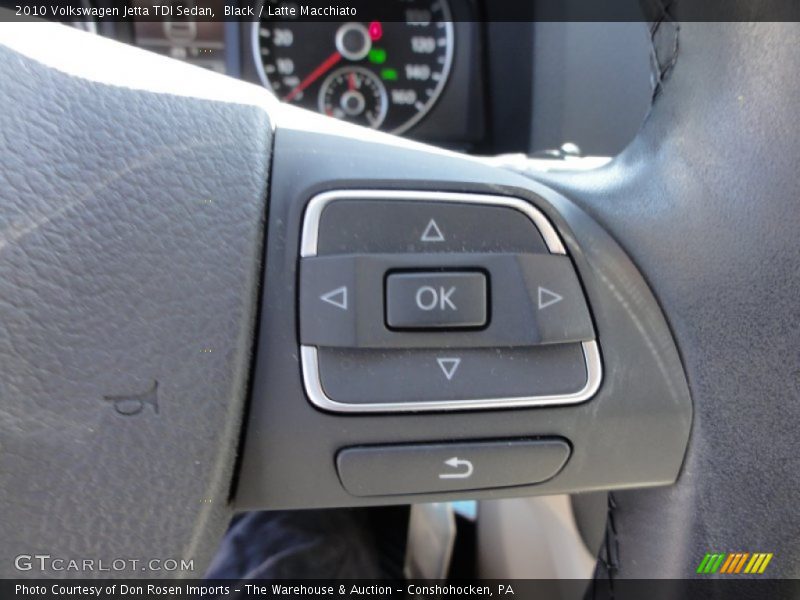 Black / Latte Macchiato 2010 Volkswagen Jetta TDI Sedan