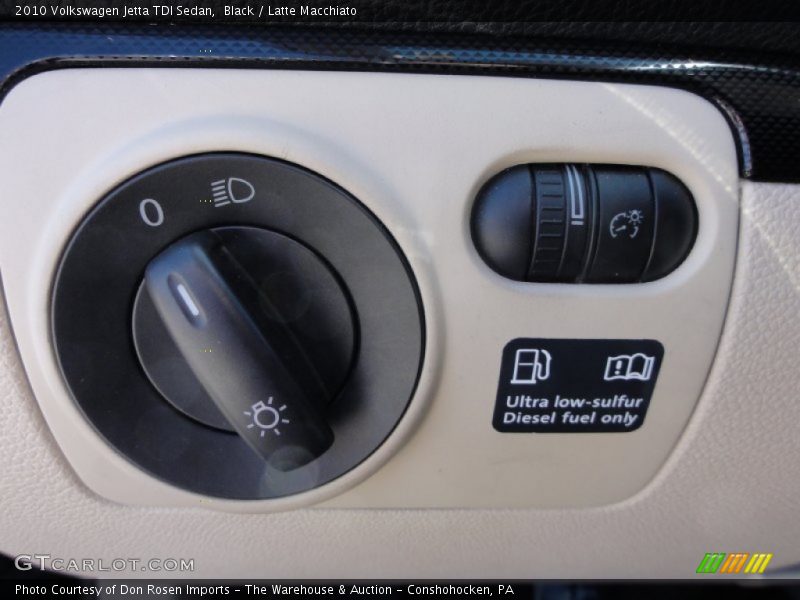 Black / Latte Macchiato 2010 Volkswagen Jetta TDI Sedan