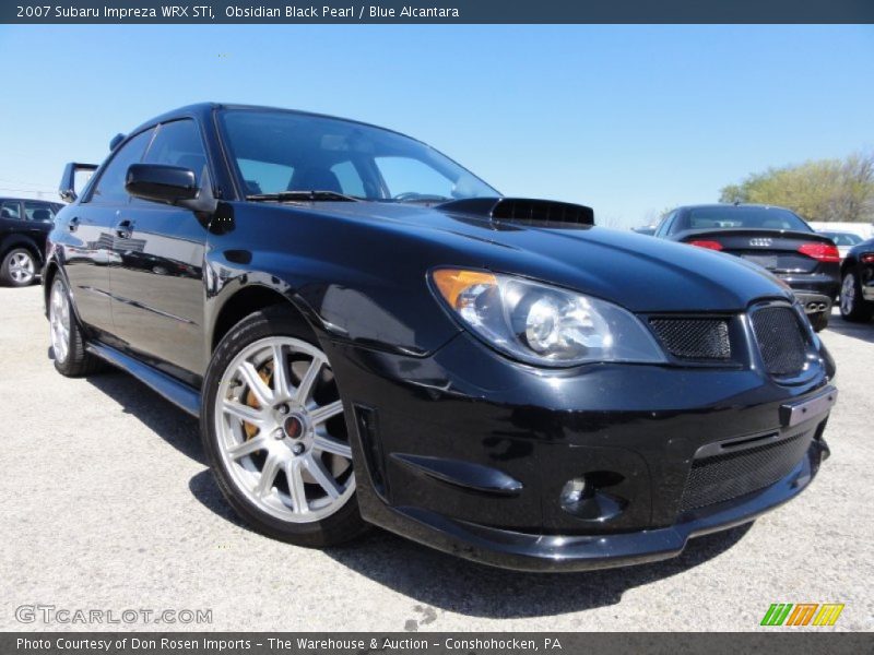 Front 3/4 View of 2007 Impreza WRX STi