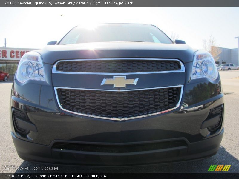 Ashen Gray Metallic / Light Titanium/Jet Black 2012 Chevrolet Equinox LS