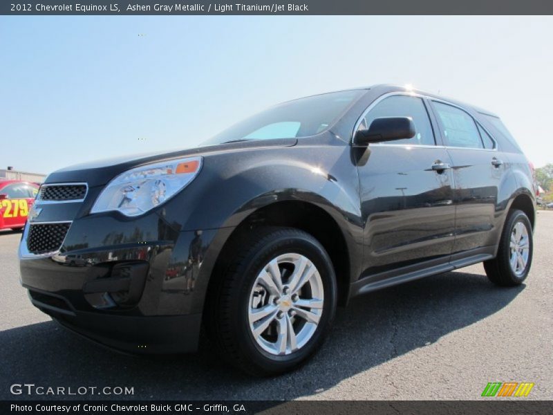 Ashen Gray Metallic / Light Titanium/Jet Black 2012 Chevrolet Equinox LS