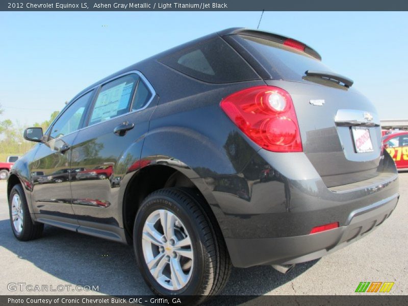Ashen Gray Metallic / Light Titanium/Jet Black 2012 Chevrolet Equinox LS
