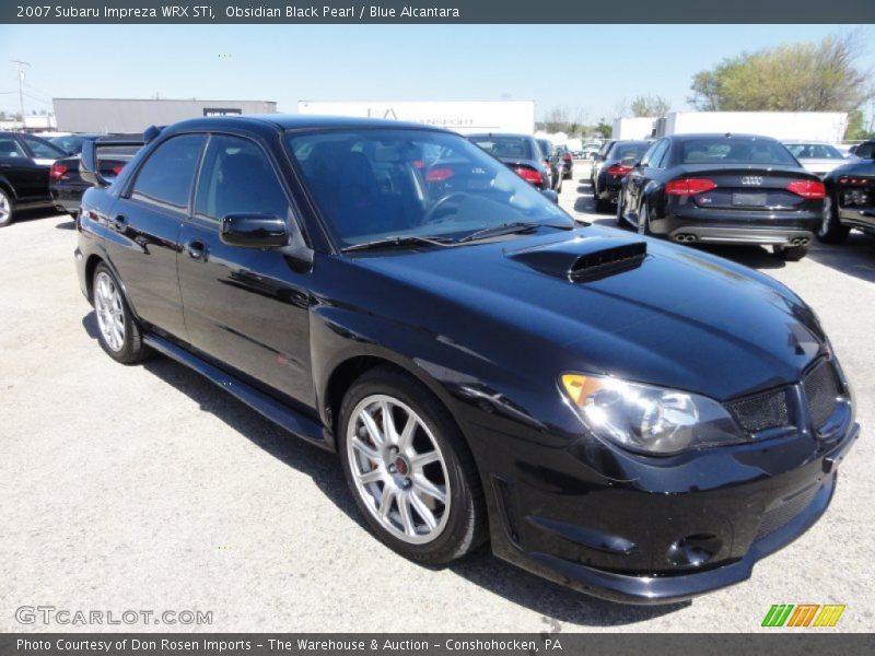 Front 3/4 View of 2007 Impreza WRX STi