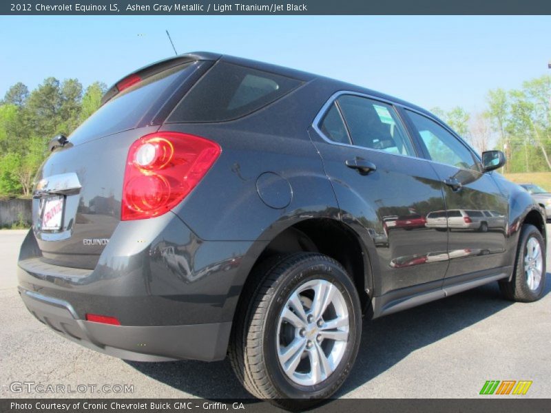 Ashen Gray Metallic / Light Titanium/Jet Black 2012 Chevrolet Equinox LS