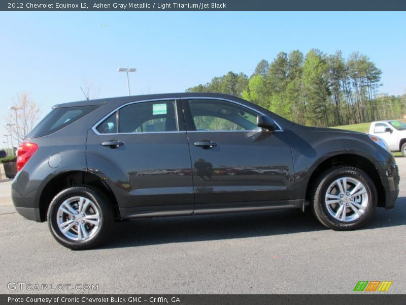 Ashen Gray Metallic / Light Titanium/Jet Black 2012 Chevrolet Equinox LS