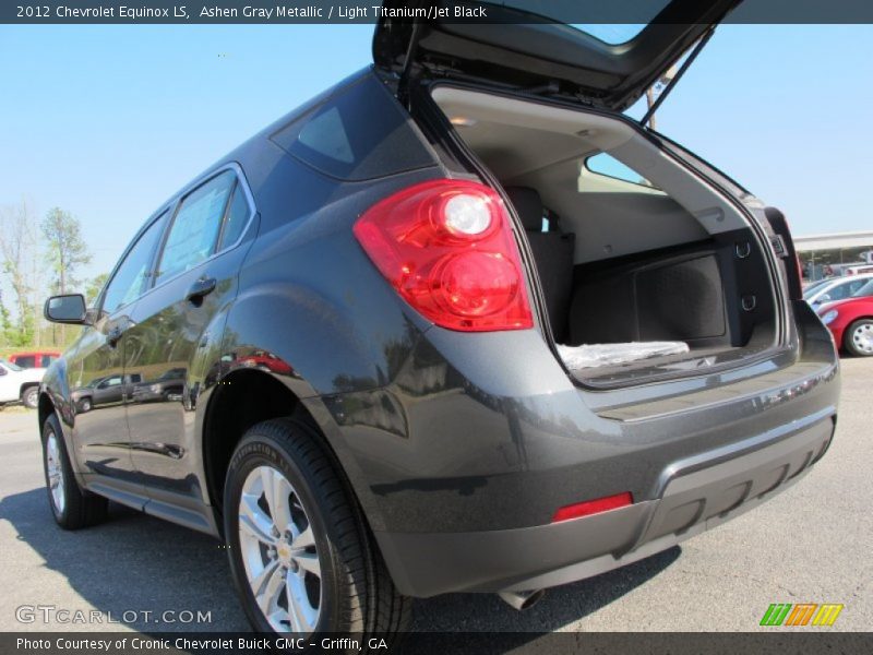 Ashen Gray Metallic / Light Titanium/Jet Black 2012 Chevrolet Equinox LS