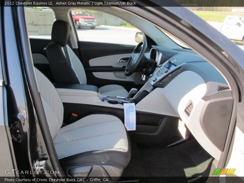 Ashen Gray Metallic / Light Titanium/Jet Black 2012 Chevrolet Equinox LS