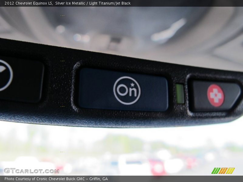 Silver Ice Metallic / Light Titanium/Jet Black 2012 Chevrolet Equinox LS