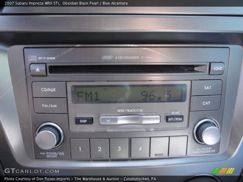 Audio System of 2007 Impreza WRX STi