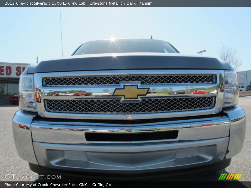 Graystone Metallic / Dark Titanium 2012 Chevrolet Silverado 1500 LS Crew Cab