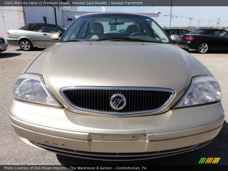 Harvest Gold Metallic / Medium Parchment 2001 Mercury Sable LS Premium Sedan