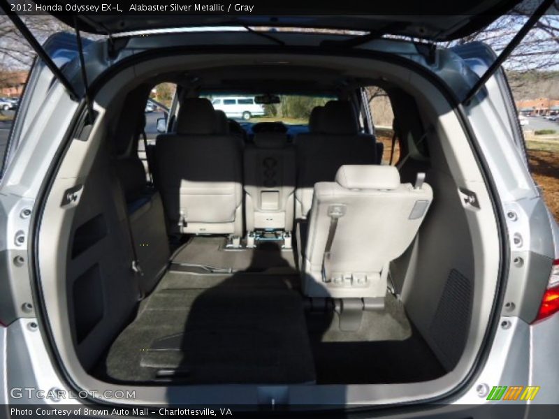 Alabaster Silver Metallic / Gray 2012 Honda Odyssey EX-L