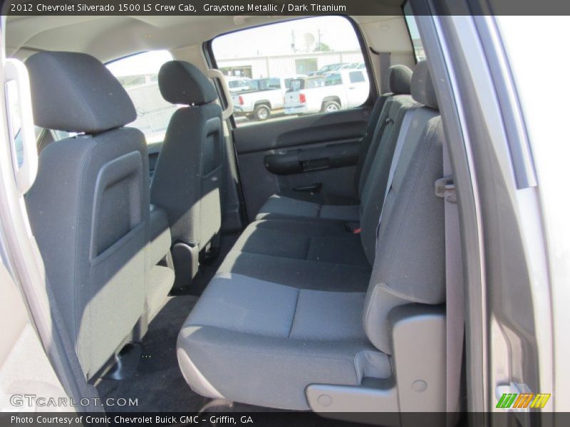 Graystone Metallic / Dark Titanium 2012 Chevrolet Silverado 1500 LS Crew Cab
