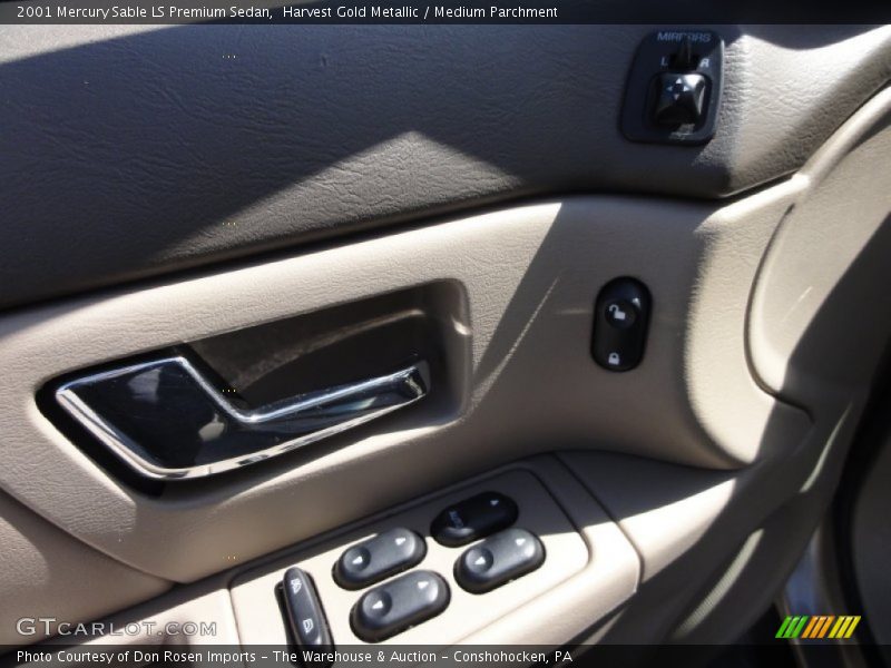 Harvest Gold Metallic / Medium Parchment 2001 Mercury Sable LS Premium Sedan