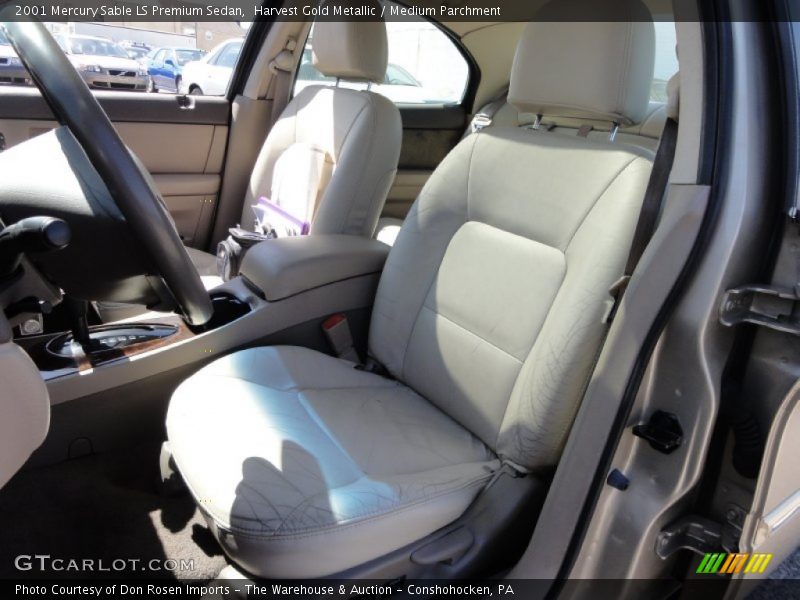 Harvest Gold Metallic / Medium Parchment 2001 Mercury Sable LS Premium Sedan