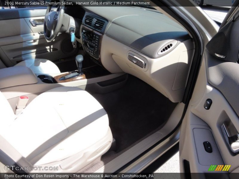 Harvest Gold Metallic / Medium Parchment 2001 Mercury Sable LS Premium Sedan