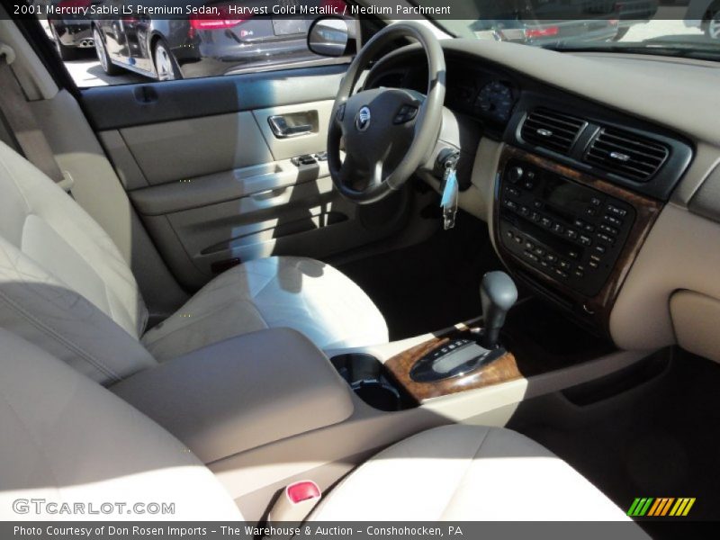 Harvest Gold Metallic / Medium Parchment 2001 Mercury Sable LS Premium Sedan