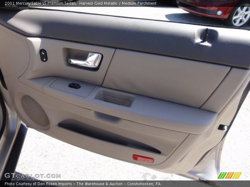 Harvest Gold Metallic / Medium Parchment 2001 Mercury Sable LS Premium Sedan
