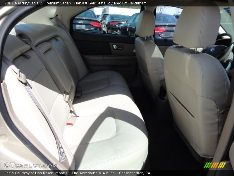 Harvest Gold Metallic / Medium Parchment 2001 Mercury Sable LS Premium Sedan