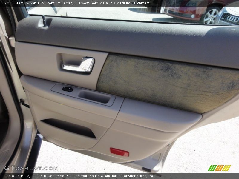 Harvest Gold Metallic / Medium Parchment 2001 Mercury Sable LS Premium Sedan