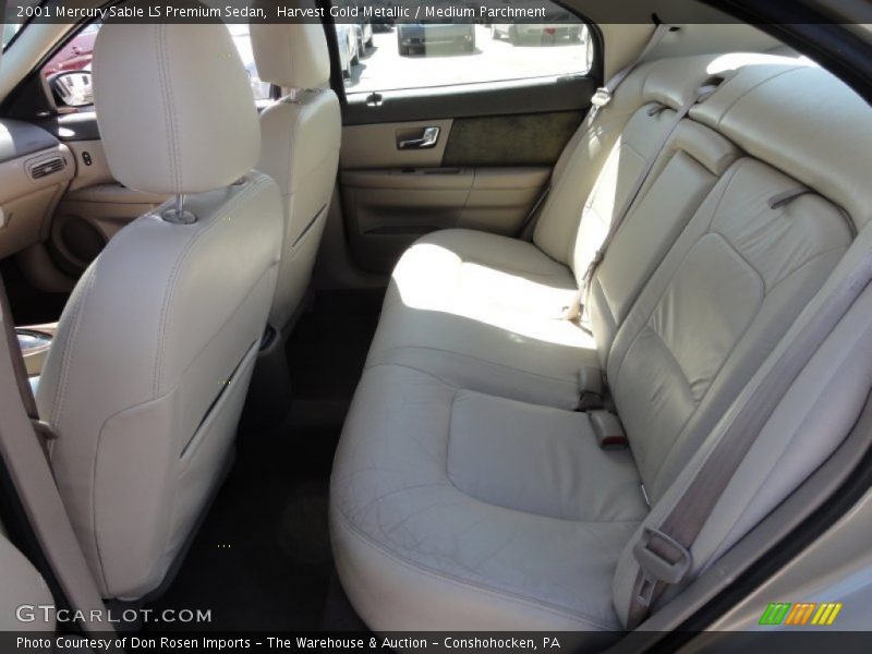 Harvest Gold Metallic / Medium Parchment 2001 Mercury Sable LS Premium Sedan