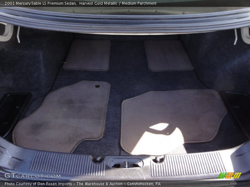 Harvest Gold Metallic / Medium Parchment 2001 Mercury Sable LS Premium Sedan