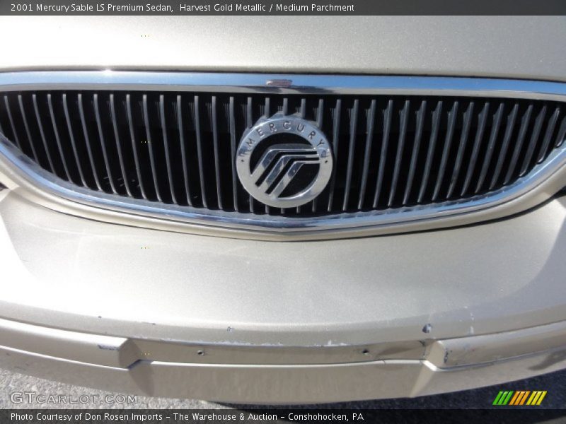 Harvest Gold Metallic / Medium Parchment 2001 Mercury Sable LS Premium Sedan