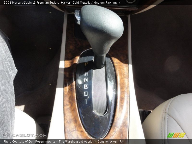 Harvest Gold Metallic / Medium Parchment 2001 Mercury Sable LS Premium Sedan