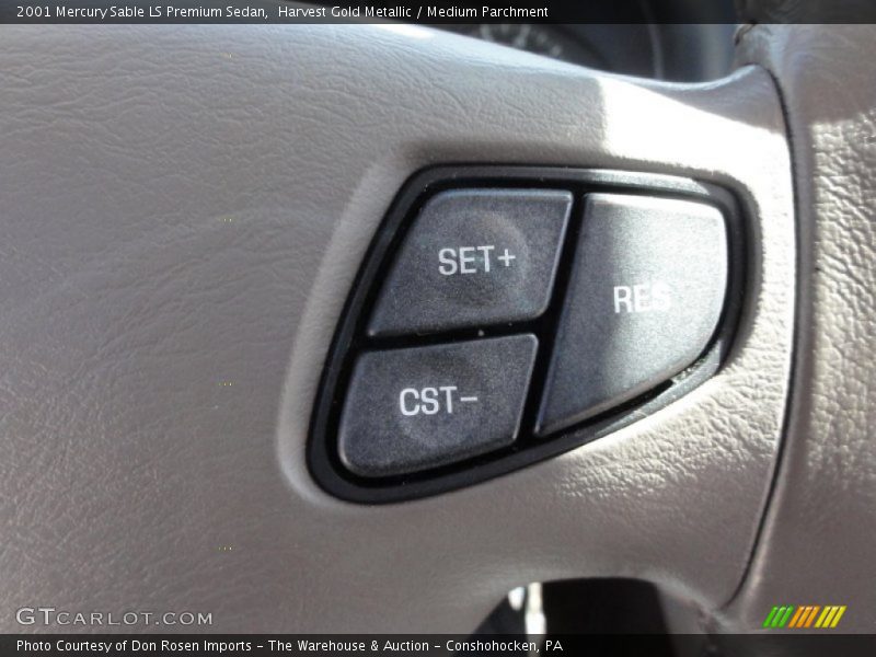 Harvest Gold Metallic / Medium Parchment 2001 Mercury Sable LS Premium Sedan