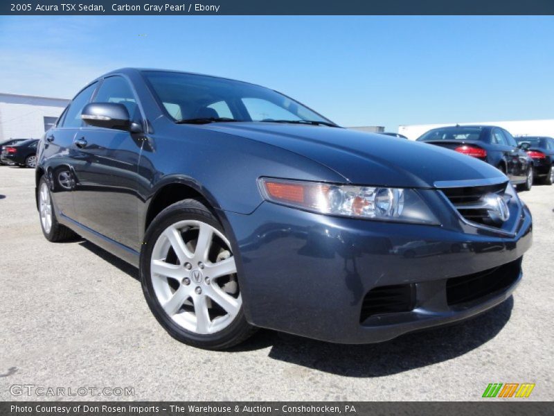 Front 3/4 View of 2005 TSX Sedan