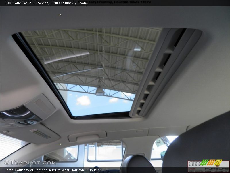 Brilliant Black / Ebony 2007 Audi A4 2.0T Sedan