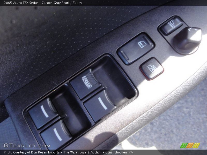 Carbon Gray Pearl / Ebony 2005 Acura TSX Sedan
