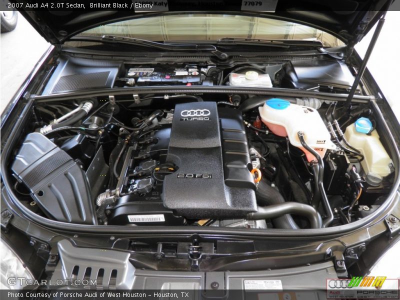 Brilliant Black / Ebony 2007 Audi A4 2.0T Sedan