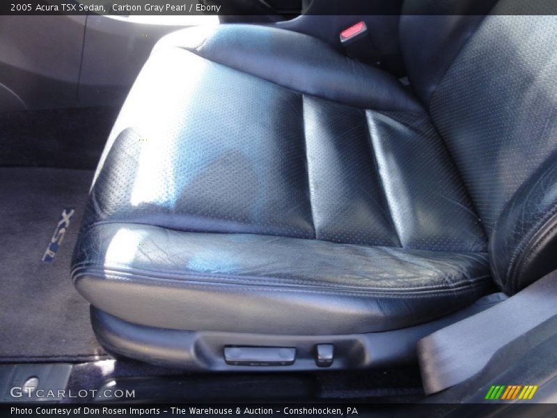 Carbon Gray Pearl / Ebony 2005 Acura TSX Sedan