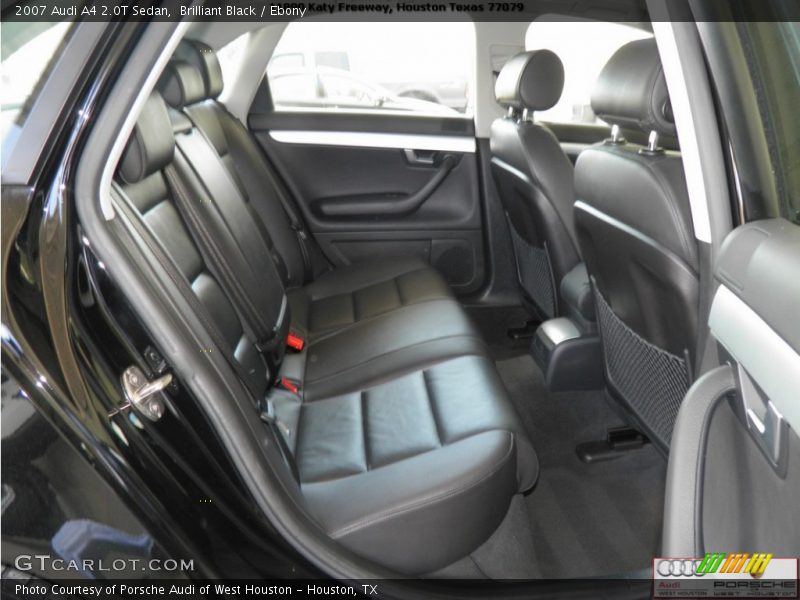 Brilliant Black / Ebony 2007 Audi A4 2.0T Sedan