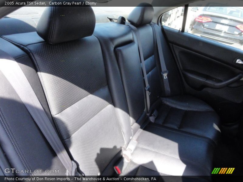 Carbon Gray Pearl / Ebony 2005 Acura TSX Sedan