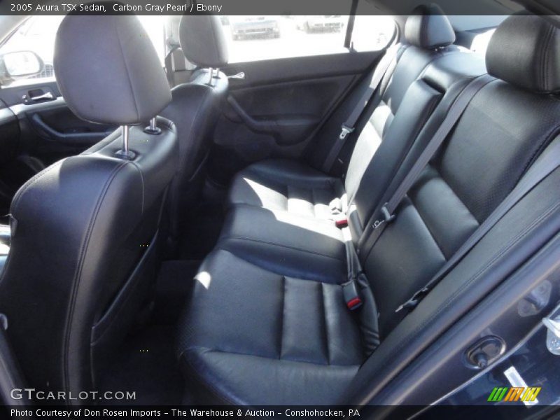 Carbon Gray Pearl / Ebony 2005 Acura TSX Sedan