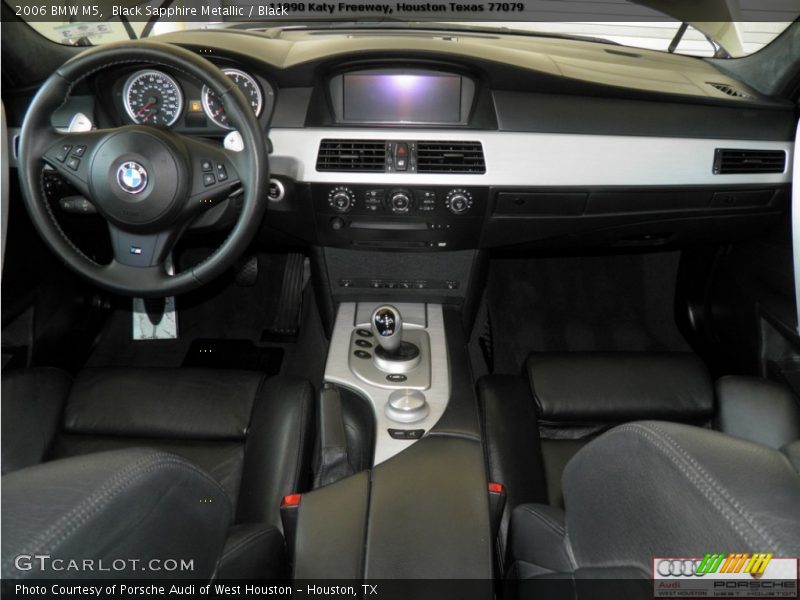 Black Sapphire Metallic / Black 2006 BMW M5