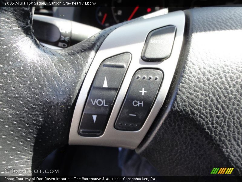 Carbon Gray Pearl / Ebony 2005 Acura TSX Sedan