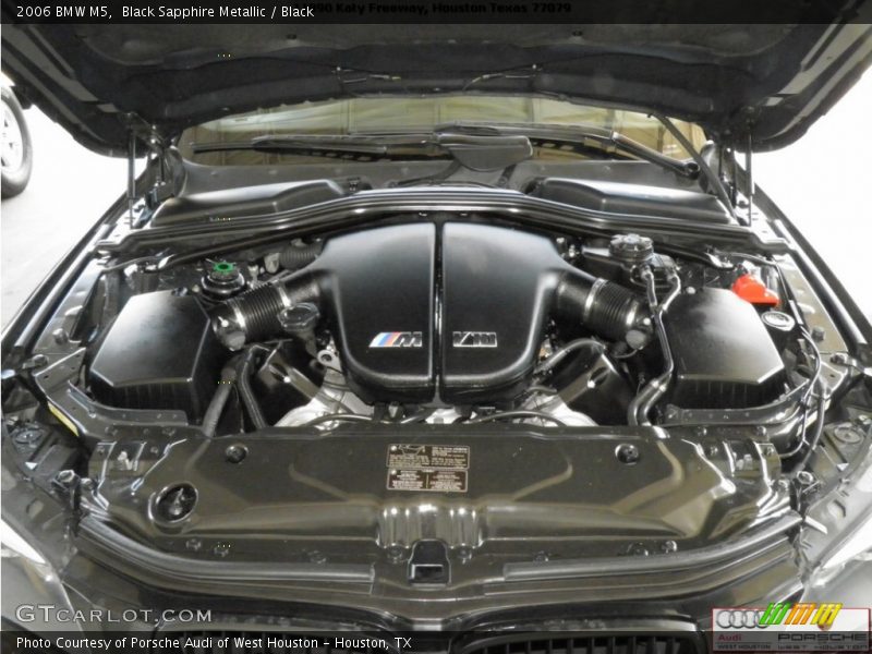 Black Sapphire Metallic / Black 2006 BMW M5