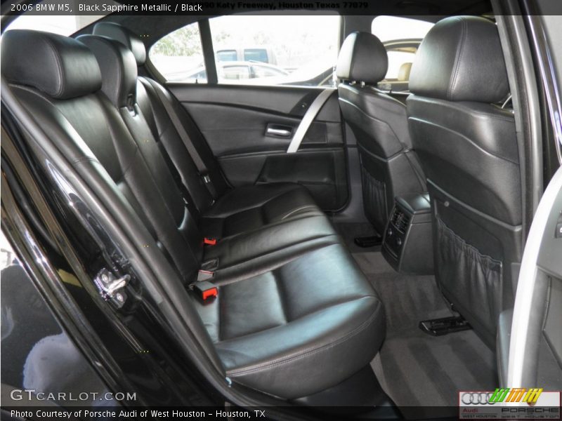 Black Sapphire Metallic / Black 2006 BMW M5