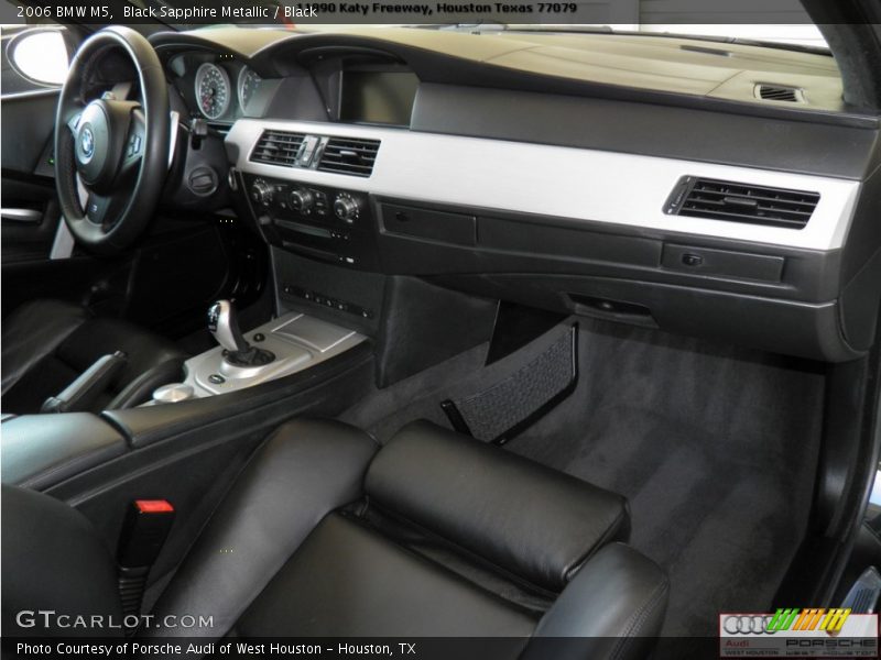 Black Sapphire Metallic / Black 2006 BMW M5