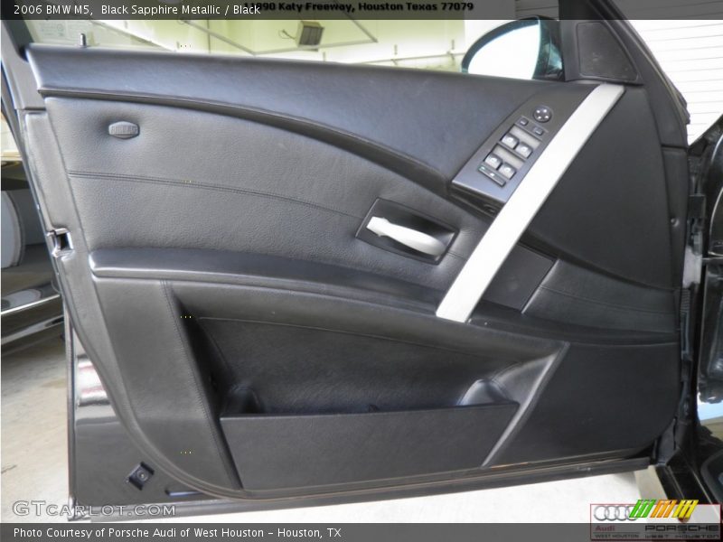 Black Sapphire Metallic / Black 2006 BMW M5
