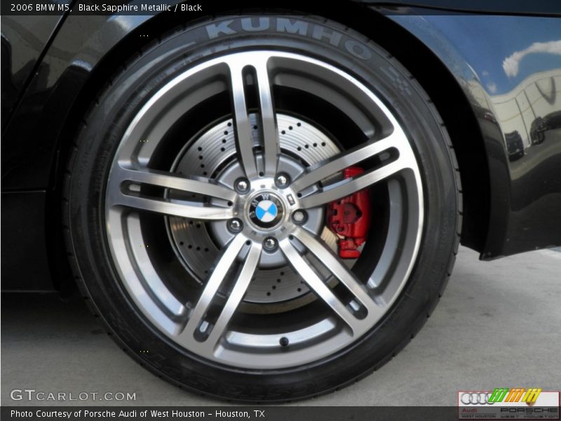 Black Sapphire Metallic / Black 2006 BMW M5