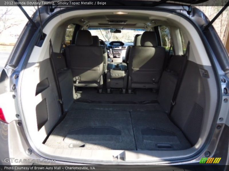 Smoky Topaz Metallic / Beige 2012 Honda Odyssey Touring